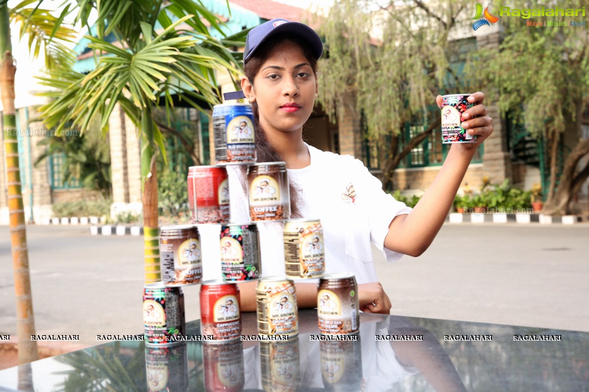 European Familar Mr Brown Iced Coffees brand Launch by Mr.Gurmit Singh Soni in to India