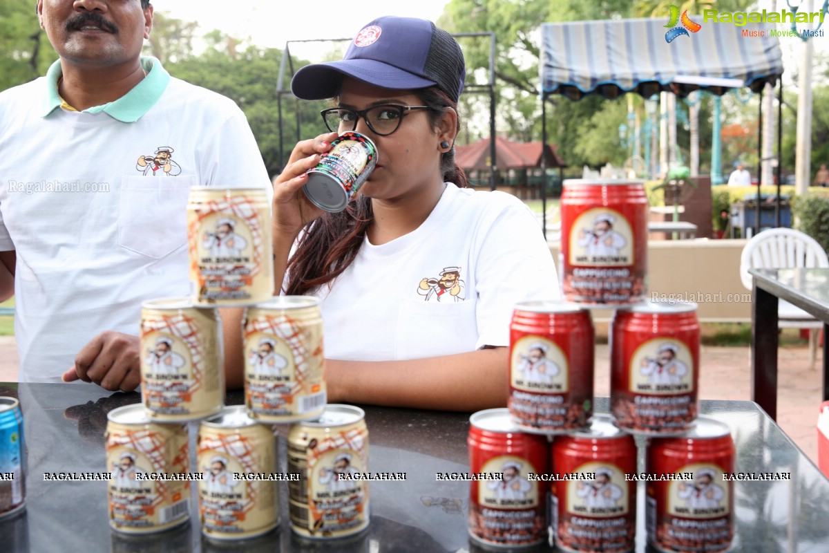 European Familar Mr Brown Iced Coffees brand Launch by Mr.Gurmit Singh Soni in to India