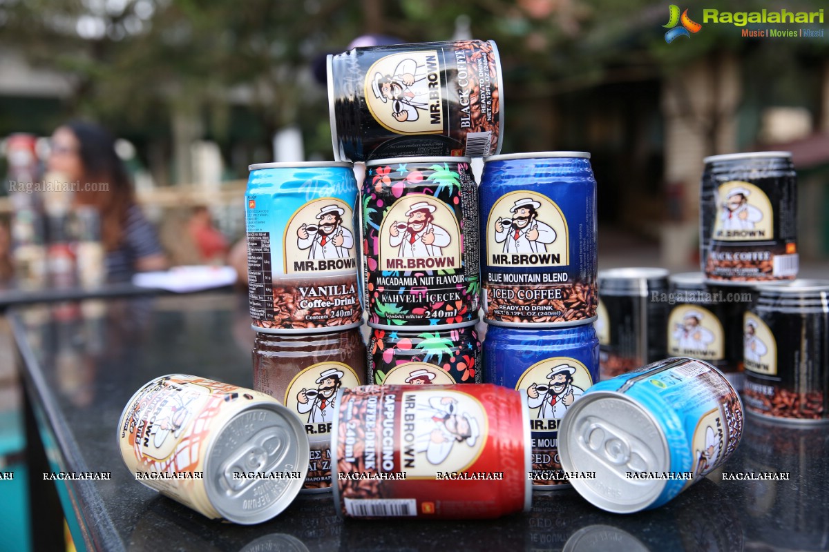 European Familar Mr Brown Iced Coffees brand Launch by Mr.Gurmit Singh Soni in to India