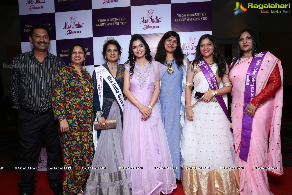 Mrs India Telangana 2019 Grand Finale at Hotel Marriott