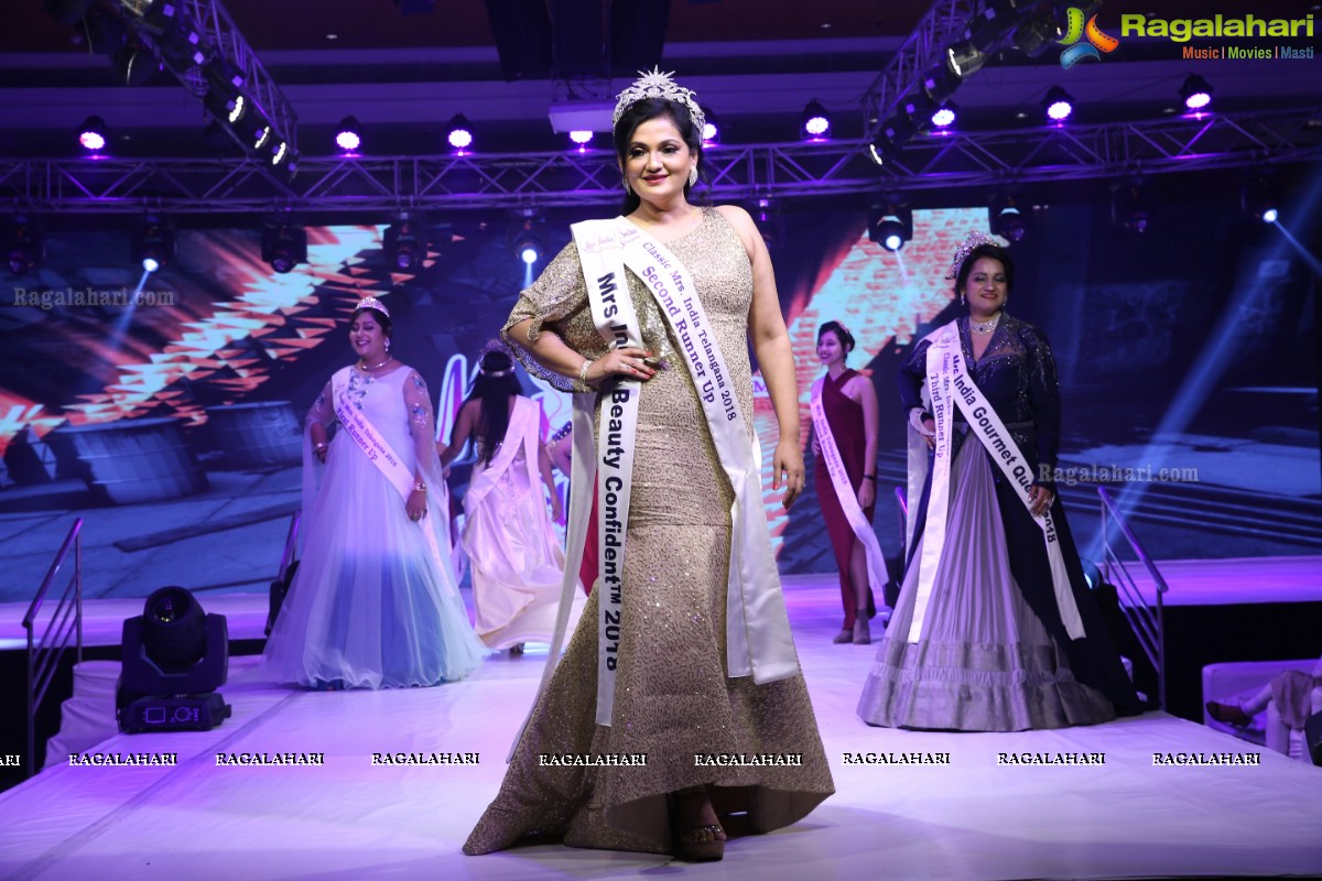 Mrs India Telangana 2019 Grand Finale at Hotel Marriott