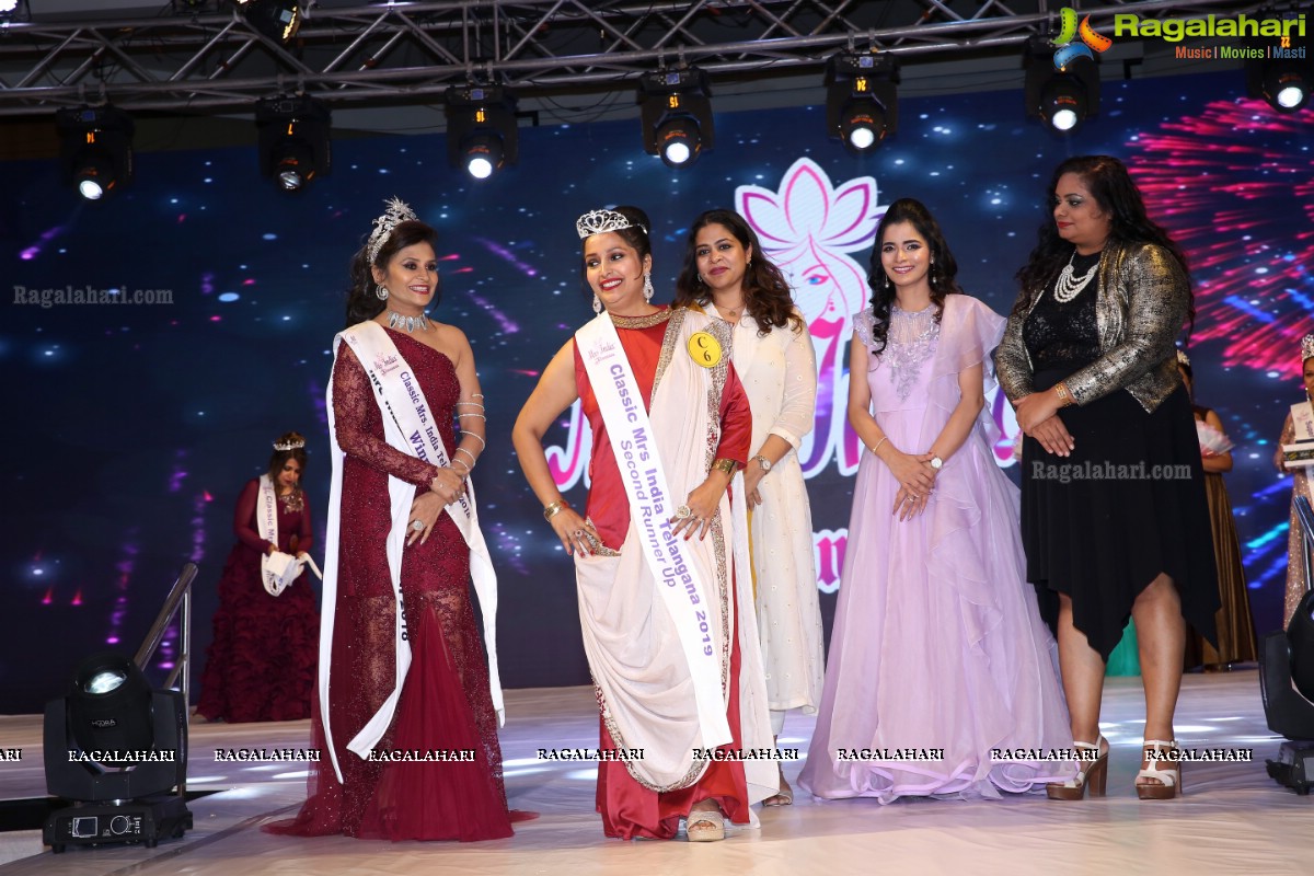 Mrs India Telangana 2019 Grand Finale at Hotel Marriott