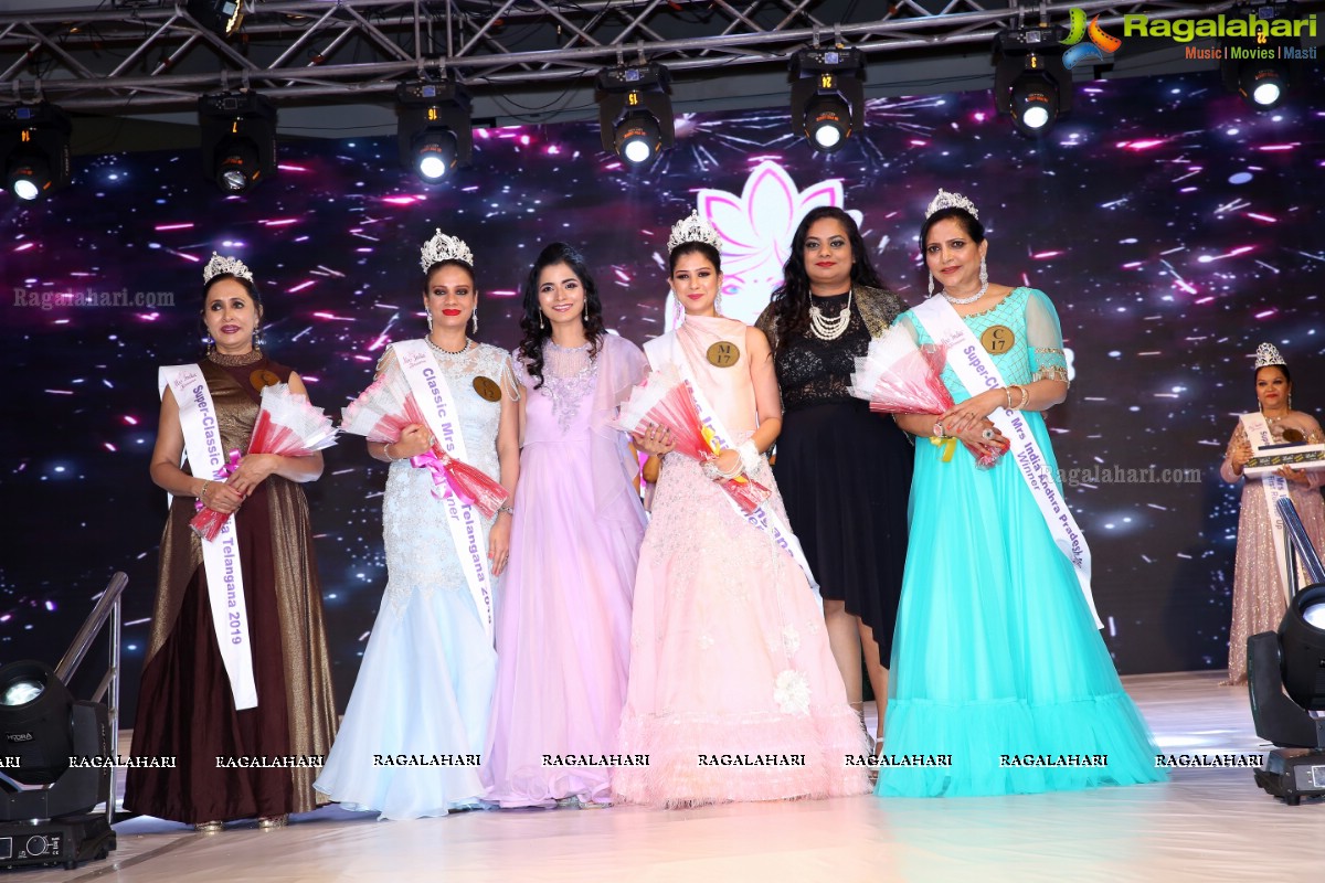 Mrs India Telangana 2019 Grand Finale at Hotel Marriott