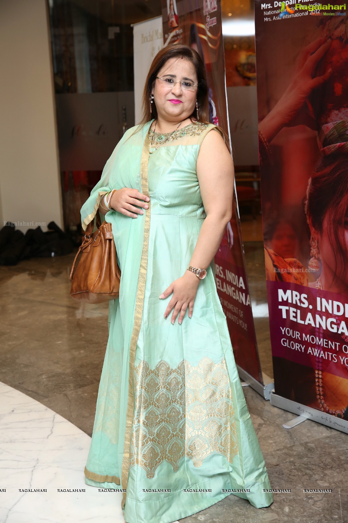 Mrs India Telangana 2019 Grand Finale at Hotel Marriott