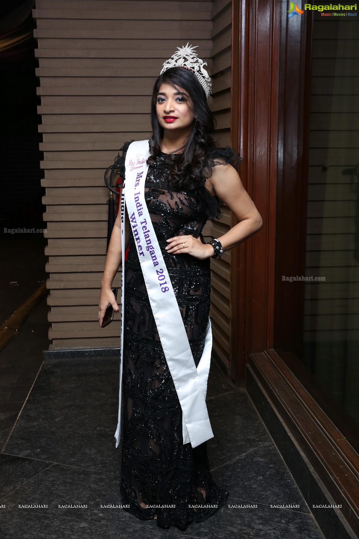 Mrs India Telangana 2019 Grand Finale at Hotel Marriott