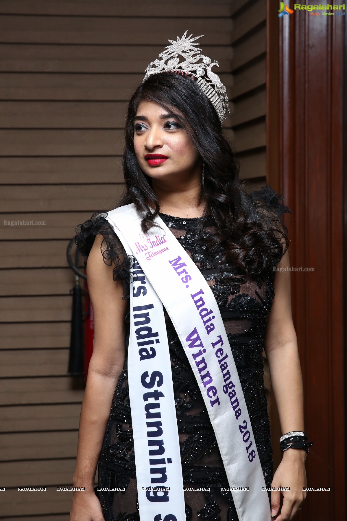 Mrs India Telangana 2019 Grand Finale at Hotel Marriott