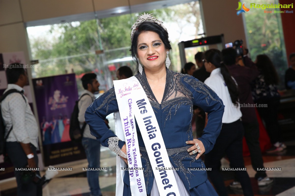 Mrs India Telangana 2019 Grand Finale at Hotel Marriott