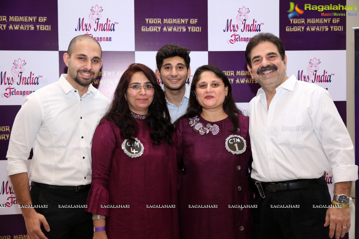 Mrs India Telangana 2019 Grand Finale at Hotel Marriott