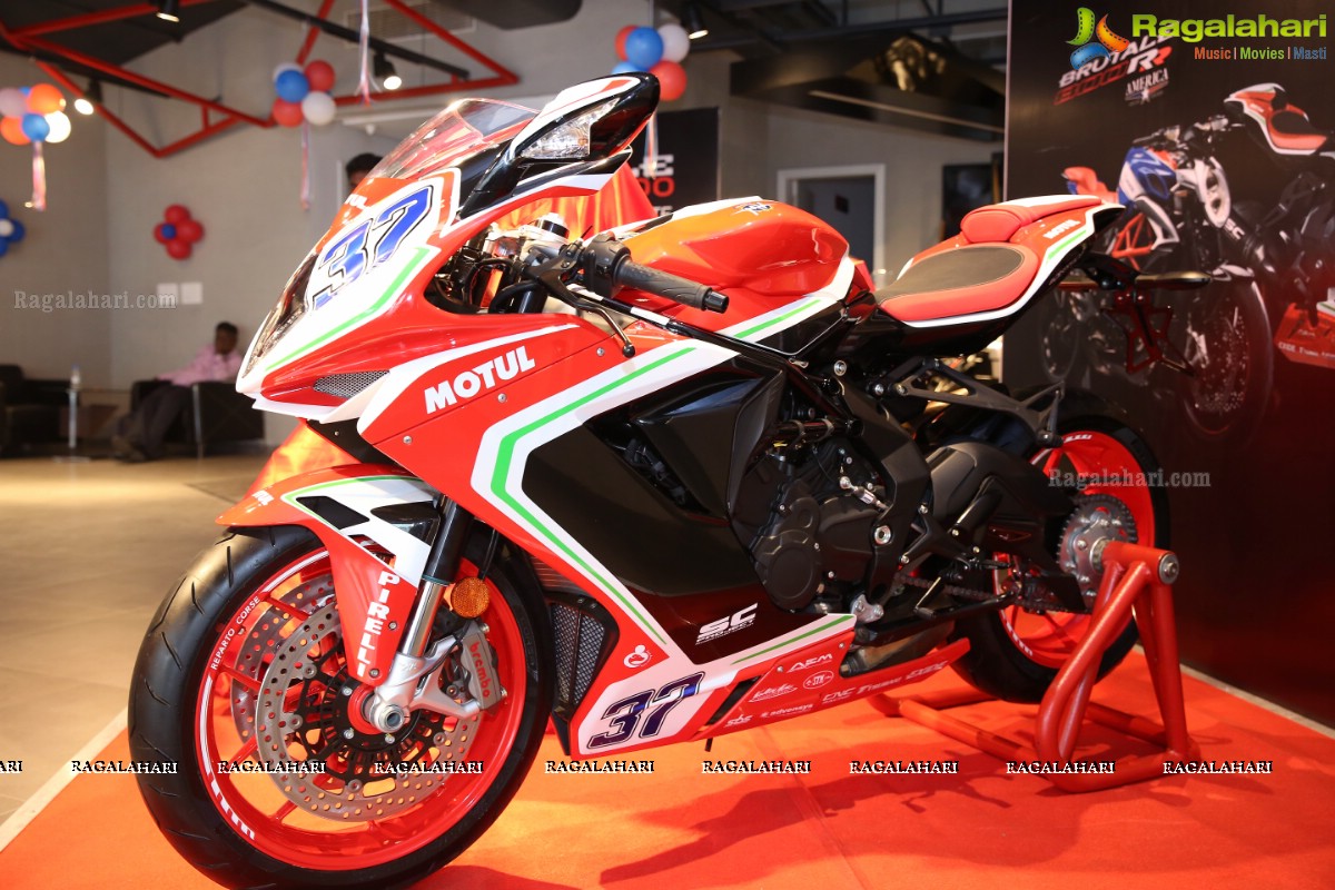 MV Agusta Brutale 800 RR America Launched In Hyderabad at Motoroyale Bikes