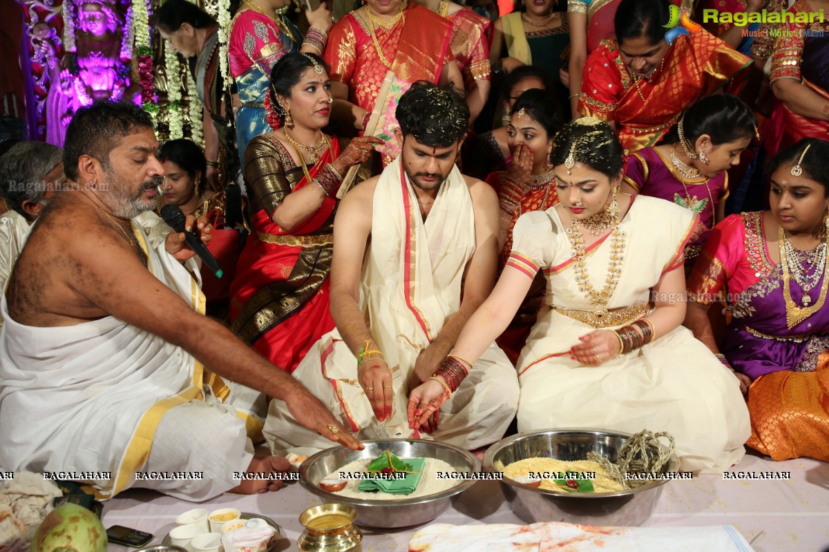 Tanikella Bharani Son Maha Teja Bharani's Wedding Photos