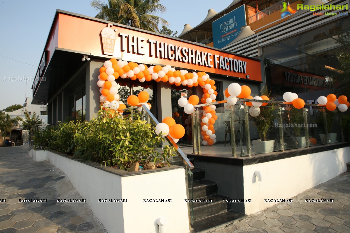 The Thick Shake Factory grand launch at Film Nagar, Hyderabad
