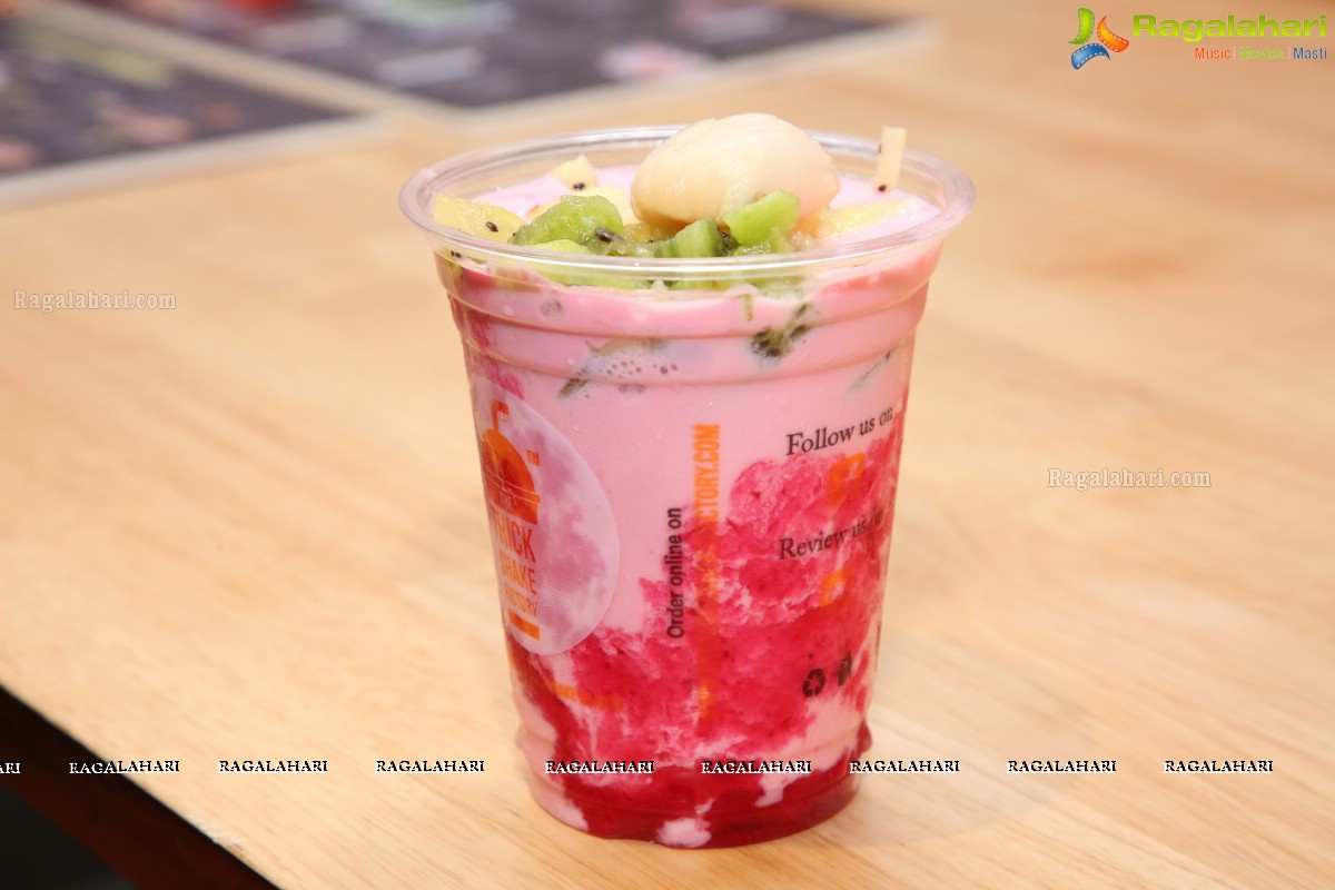 The Thick Shake Factory grand launch at Film Nagar, Hyderabad