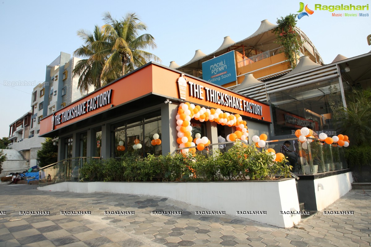 The Thick Shake Factory grand launch at Film Nagar, Hyderabad