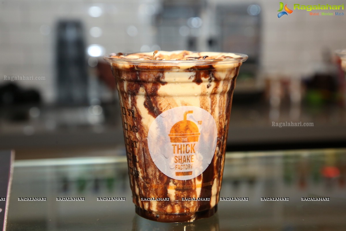 The Thick Shake Factory grand launch at Film Nagar, Hyderabad