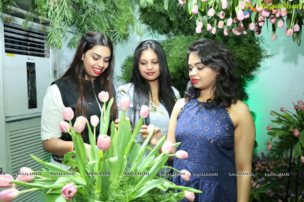 Tulip Festival at Champs Fleur in Jubilee Hills