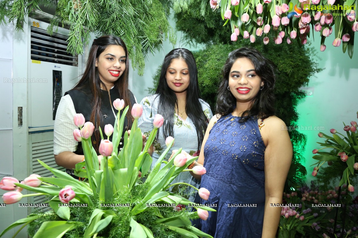 Tulip Festival at Champs Fleur in Jubilee Hills