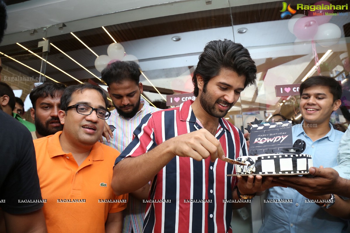 Vijay Deverakonda Distributes 9-Trucks of Creamstone Ice Cream To Celebrate Birthday