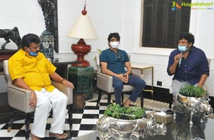 Industry Bigwigs Met at Chiranjeevi’s House