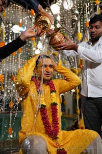 Nikhil Siddharth's Pelli Koduku Ceremony