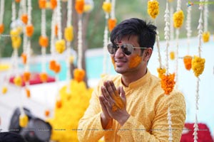 Nikhil Siddharth's Pelli Koduku Ceremony