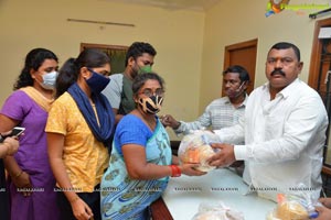 Fighter Shiva Team Distributes Grocery Kits to The Needy