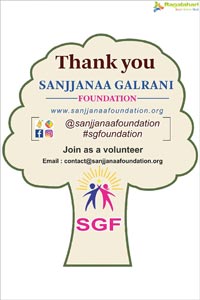 Sanjjanaa Galrani's team helps people in pandemic