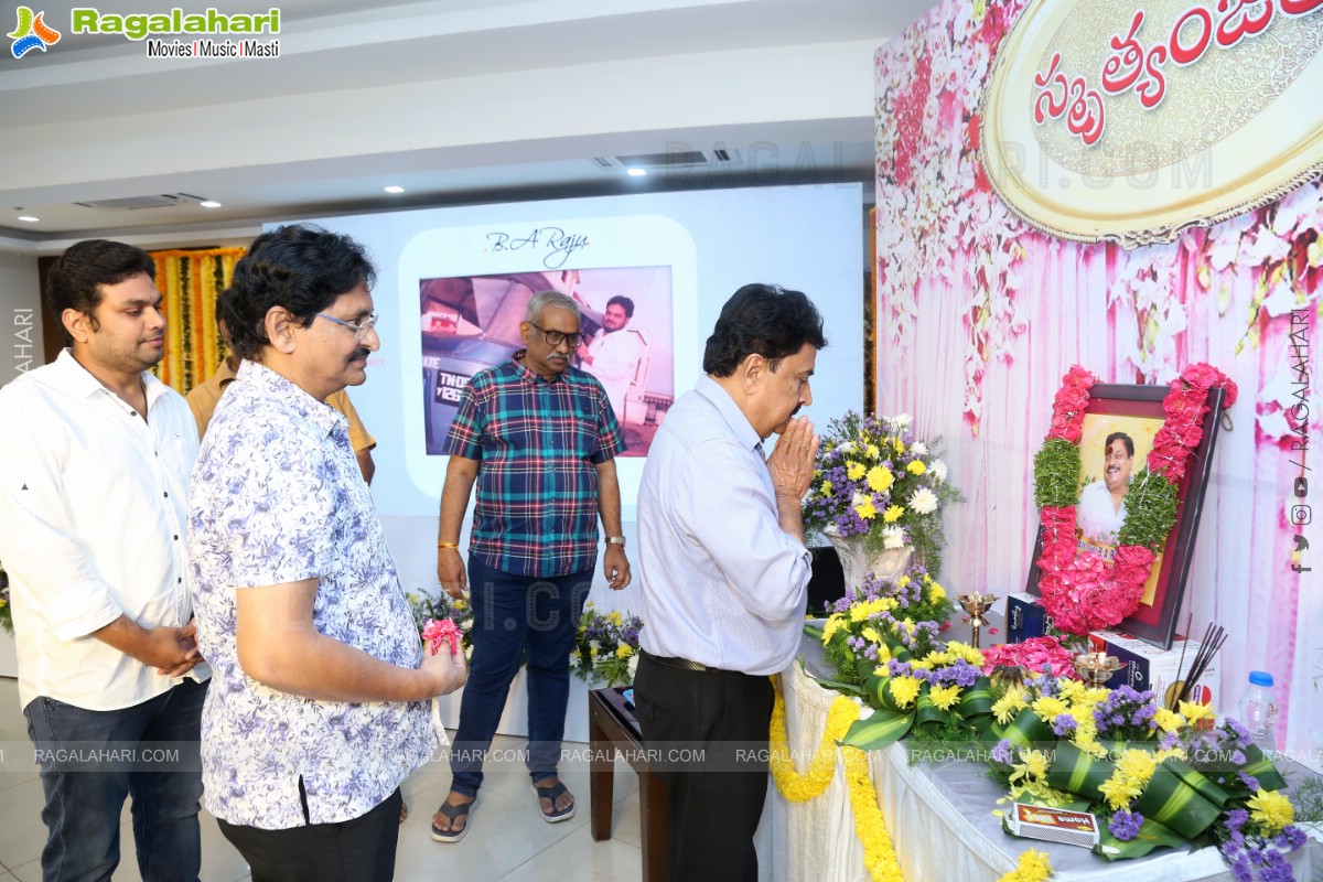 Remembrance Meet on 1st Death Anniversary of Shri BA Raju