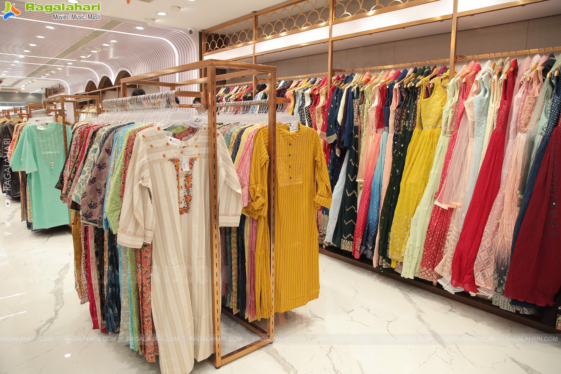 Narsingh Cloth Emporium Launch at Chandanagar, Hyderabad