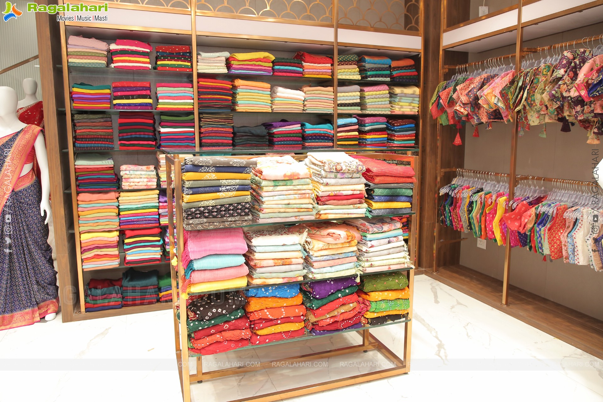 Narsingh Cloth Emporium Launch at Chandanagar, Hyderabad