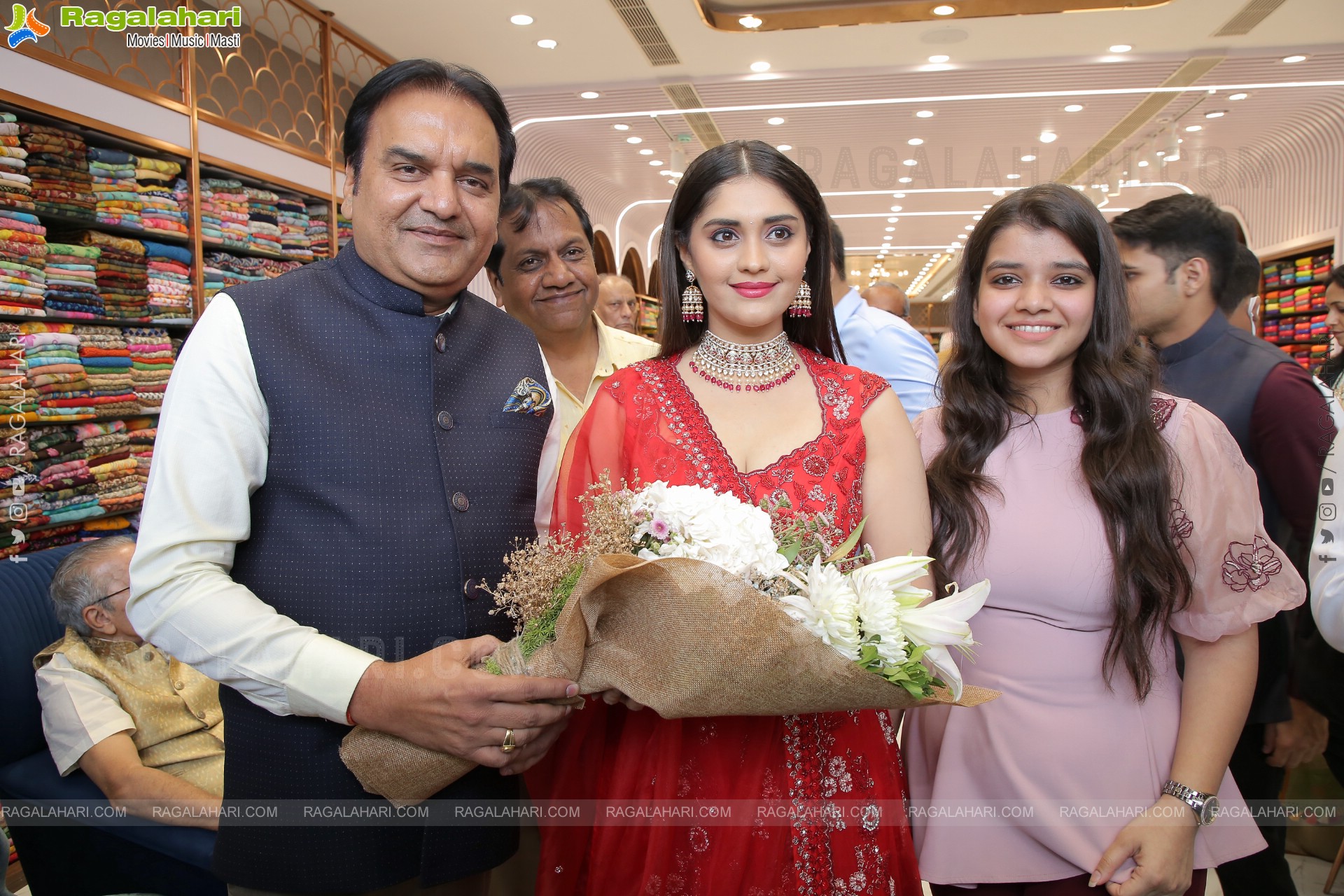 Narsingh Cloth Emporium Launch at Chandanagar, Hyderabad