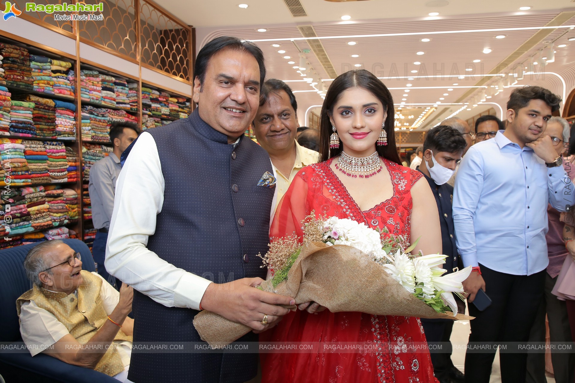 Narsingh Cloth Emporium Launch at Chandanagar, Hyderabad