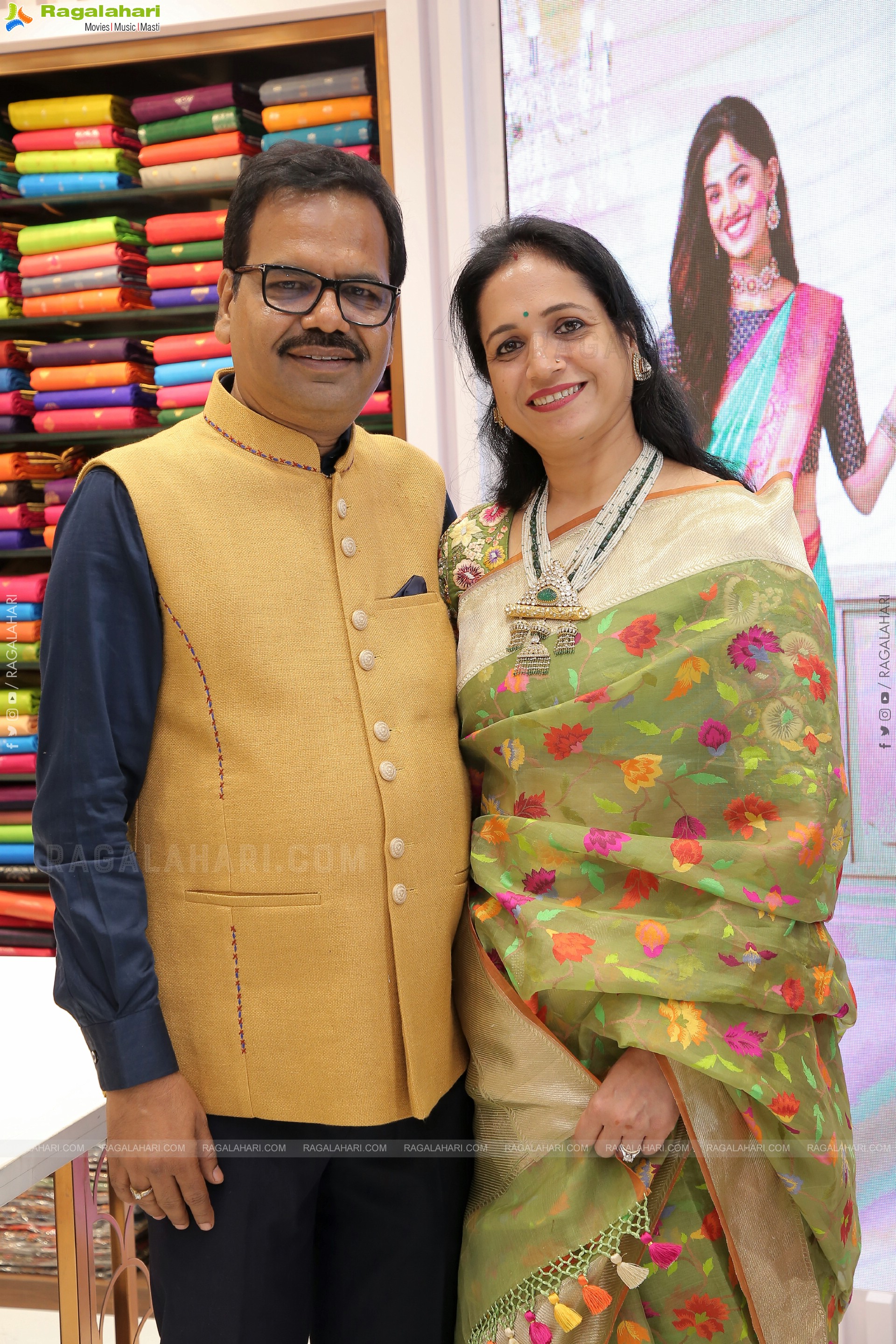 Narsingh Cloth Emporium Launch at Chandanagar, Hyderabad