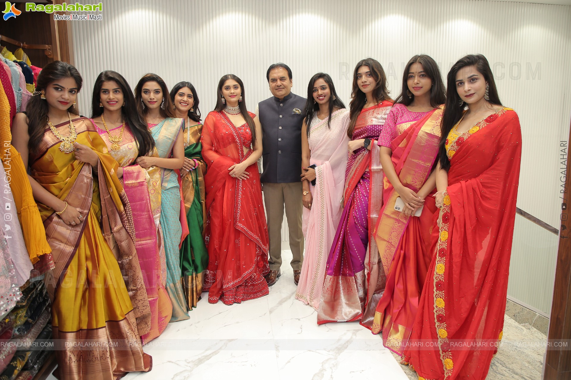 Narsingh Cloth Emporium Launch at Chandanagar, Hyderabad