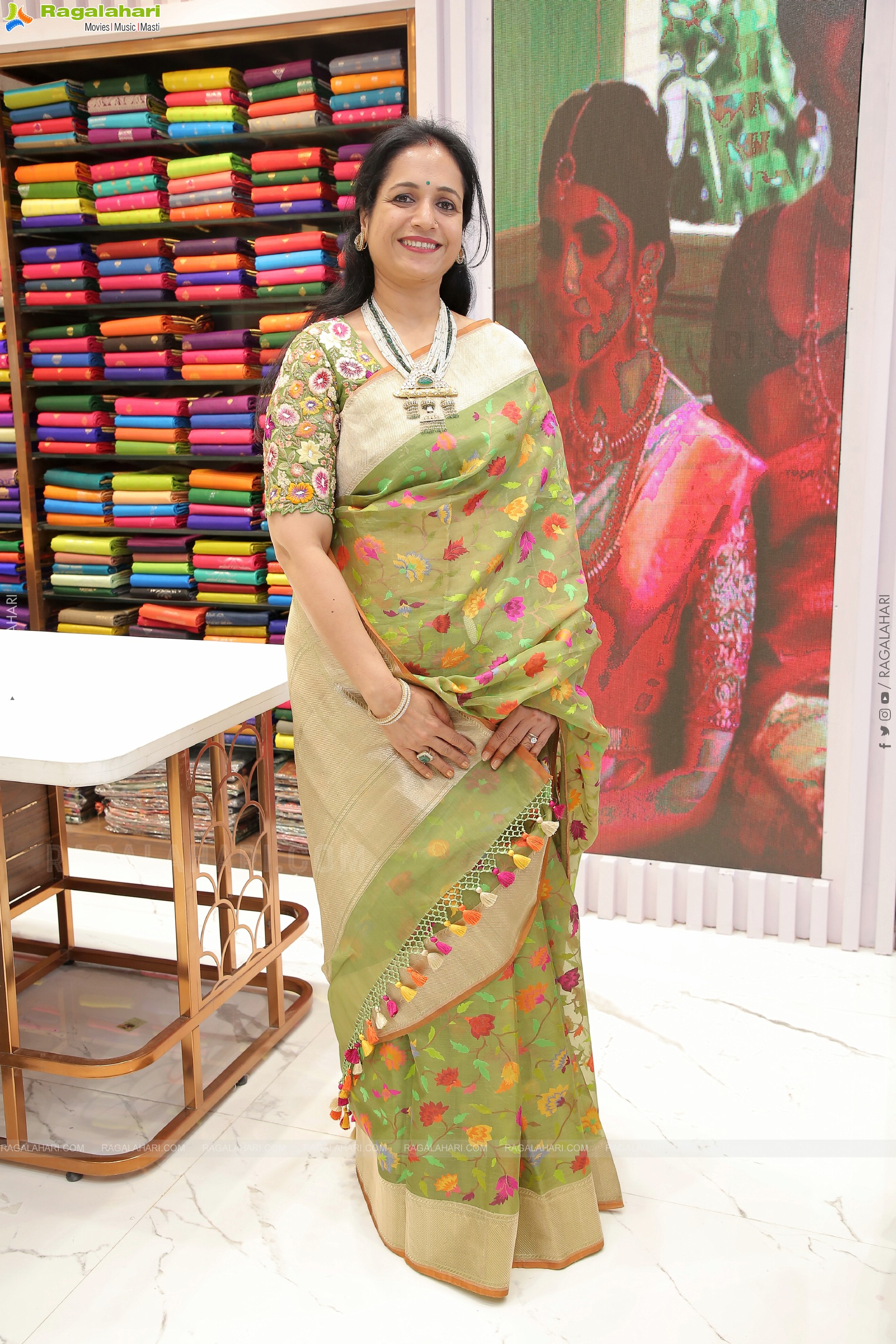 Narsingh Cloth Emporium Launch at Chandanagar, Hyderabad