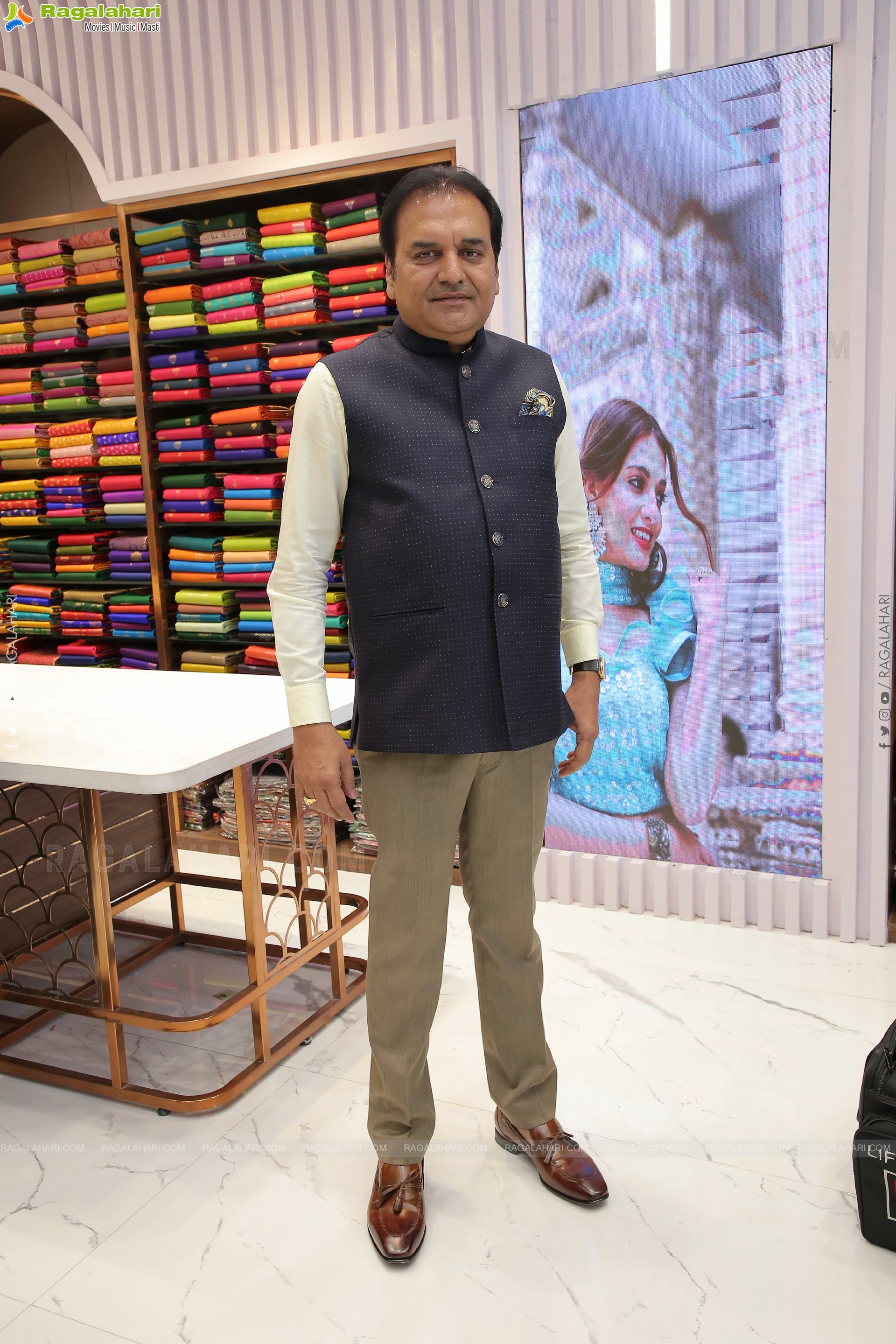 Narsingh Cloth Emporium Launch at Chandanagar, Hyderabad