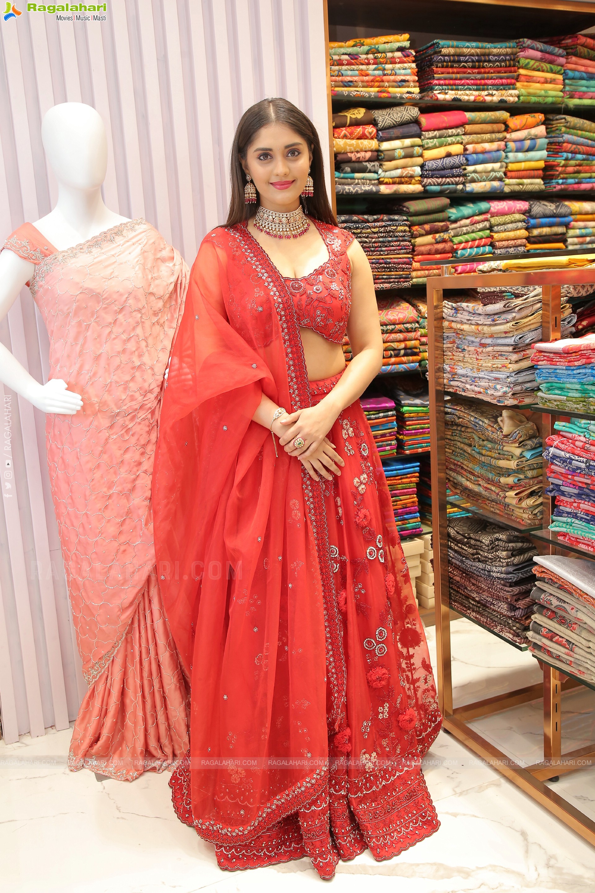 Narsingh Cloth Emporium Launch at Chandanagar, Hyderabad