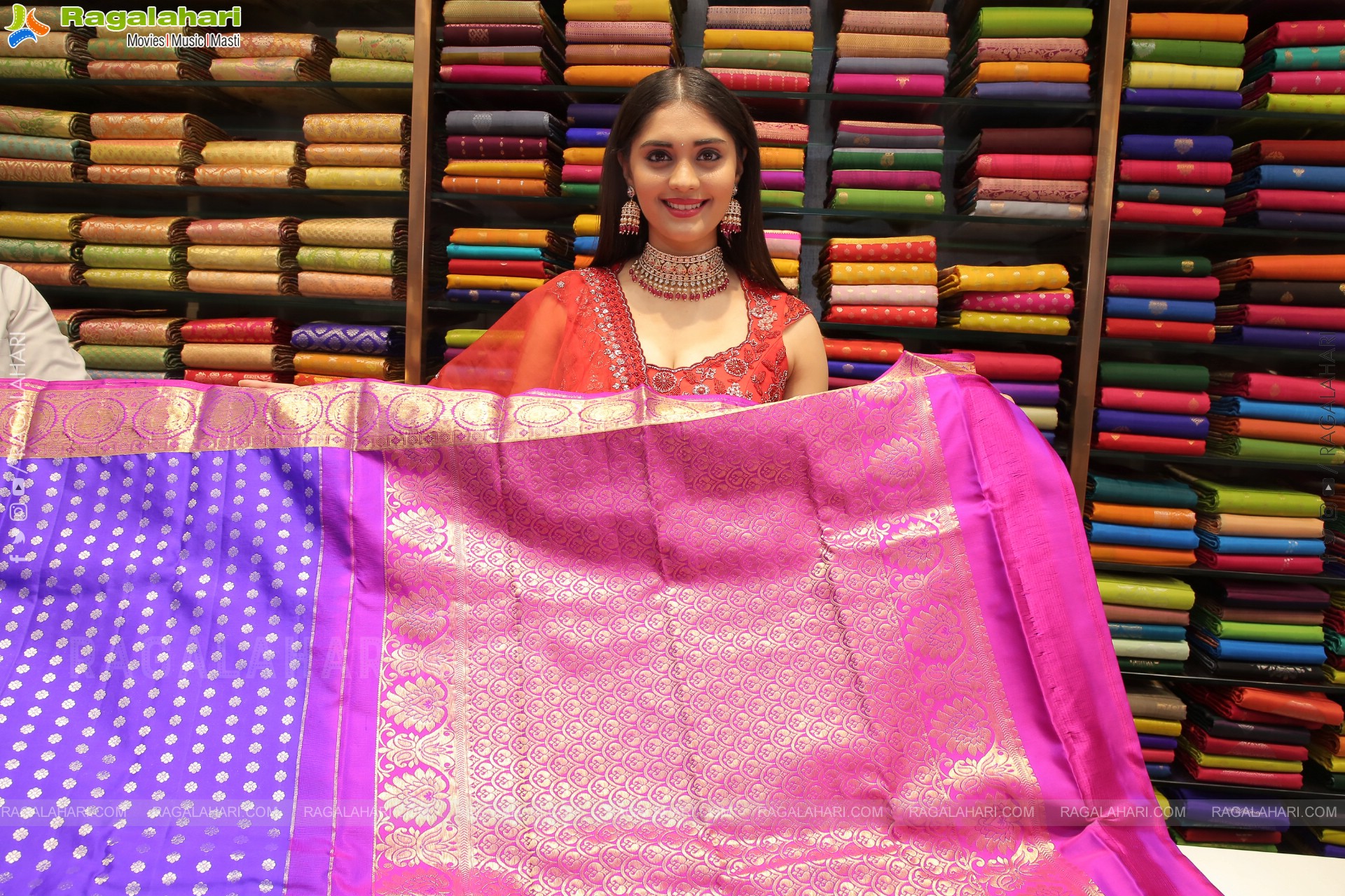 Narsingh Cloth Emporium Launch at Chandanagar, Hyderabad