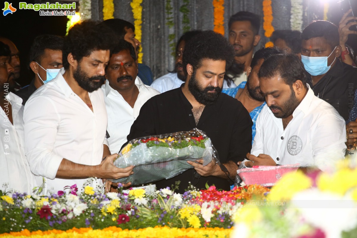 Jr NTR, Nandamuri Kalyanram and Others Pay Their Tribute to NTR on 100th Birth Anniversary