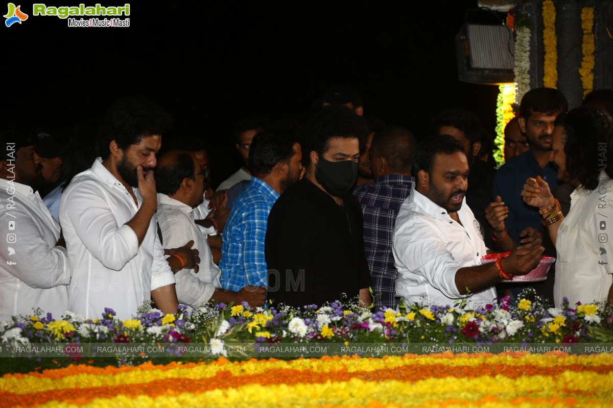 Jr NTR, Nandamuri Kalyanram and Others Pay Their Tribute to NTR on 100th Birth Anniversary