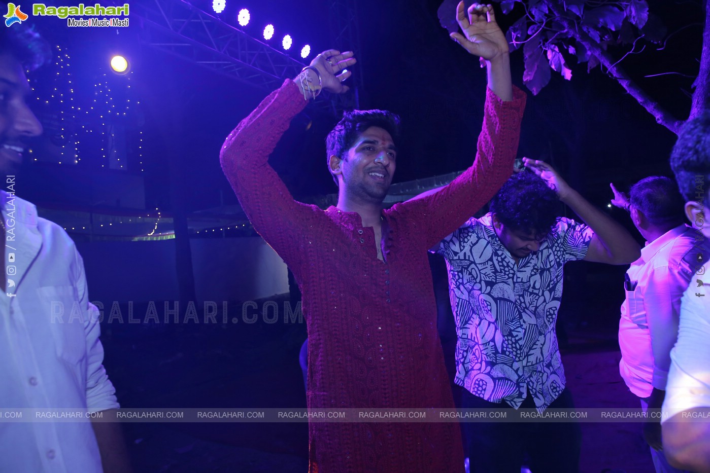 Vishal Goud's Baraat Photos at Shamshabad