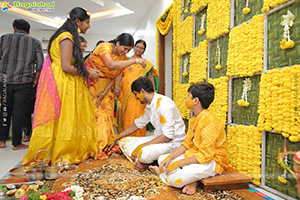 Vishal Goud Pellikoduku Ceremony