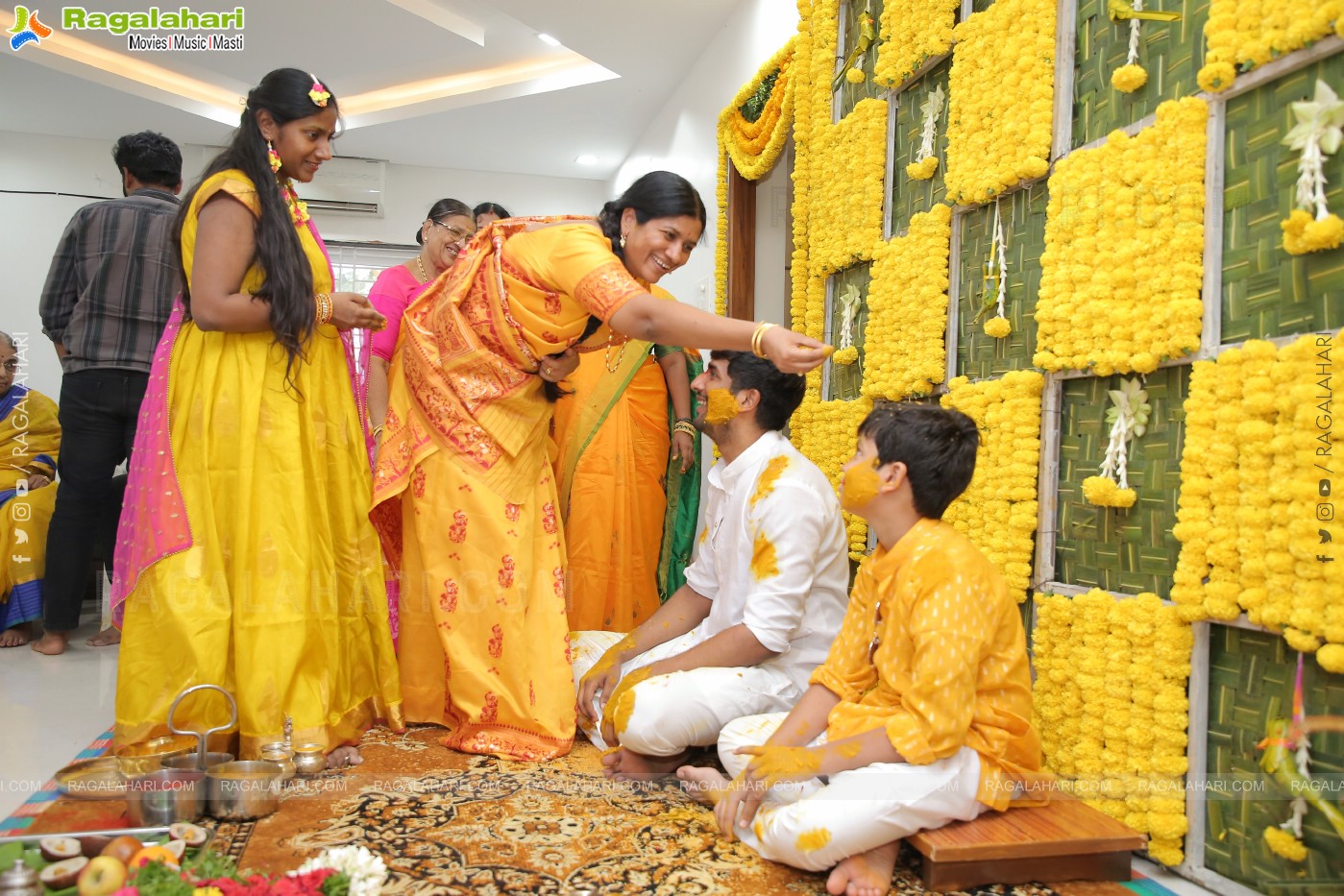 Vishal Goud's Pellikoduku Ceremony at Shamshabad