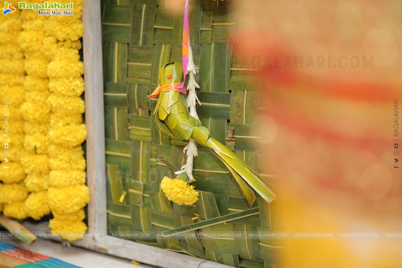 Vishal Goud's Pellikoduku Ceremony at Shamshabad