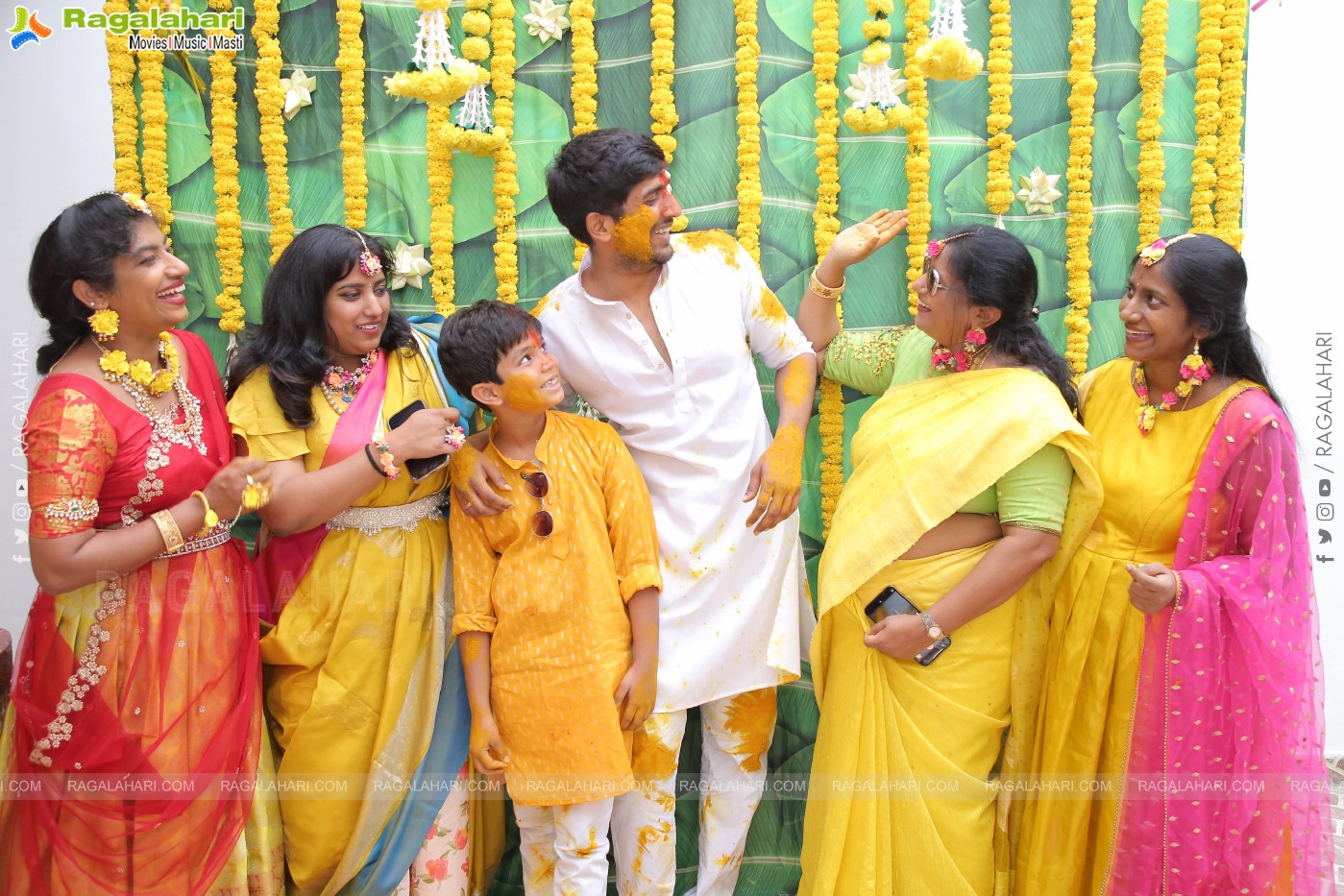 Vishal Goud's Pellikoduku Ceremony at Shamshabad