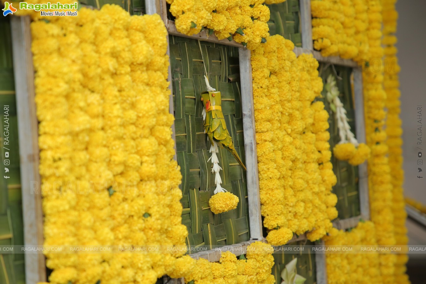 Vishal Goud's Pellikoduku Ceremony at Shamshabad