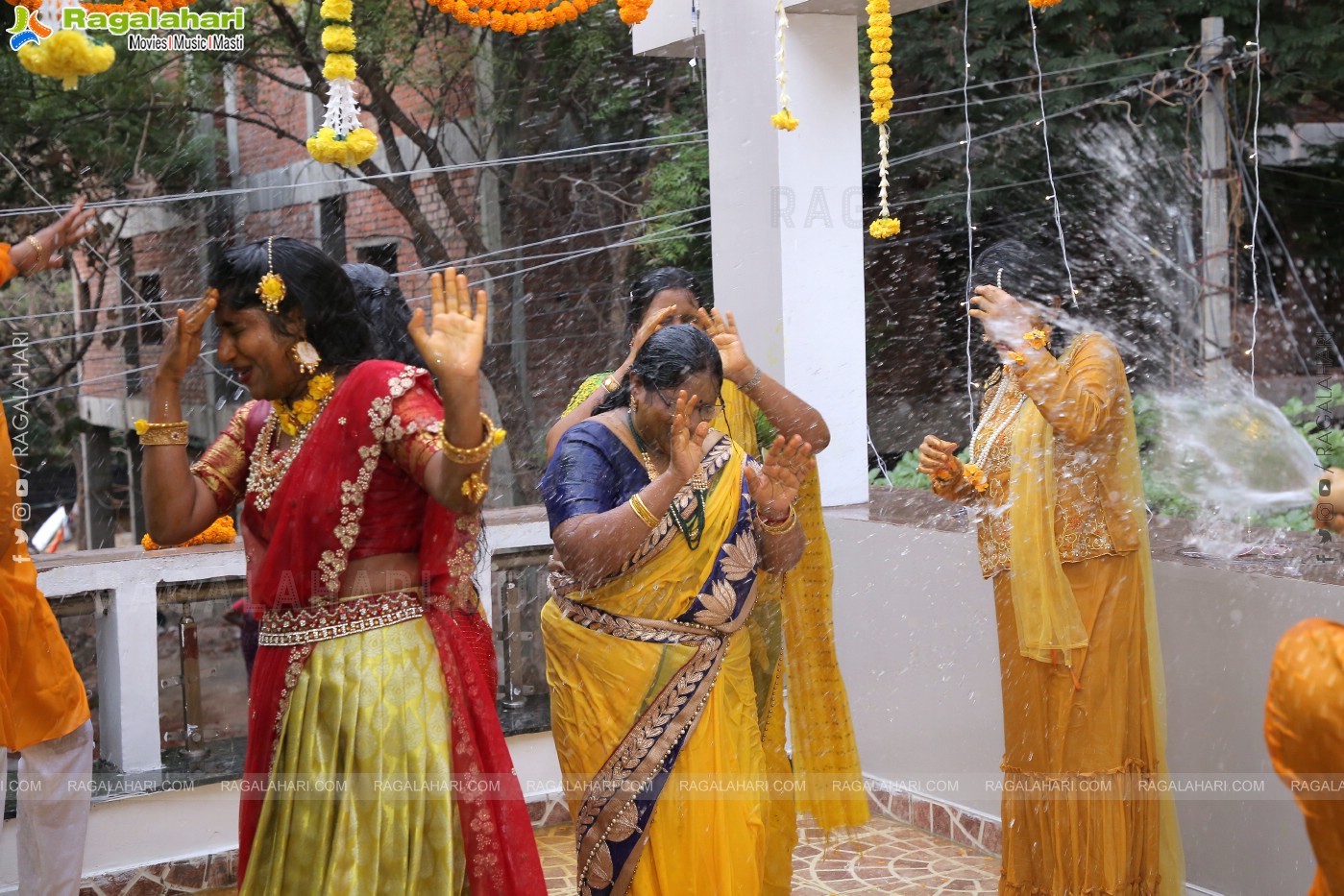 Vishal Goud's Pellikoduku Ceremony at Shamshabad