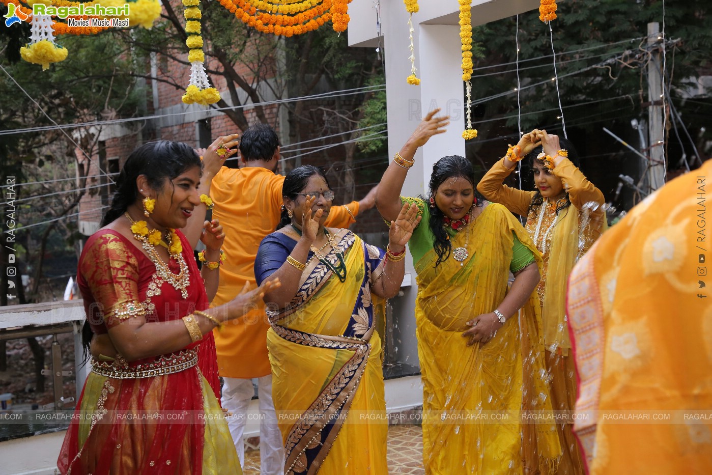 Vishal Goud's Pellikoduku Ceremony at Shamshabad