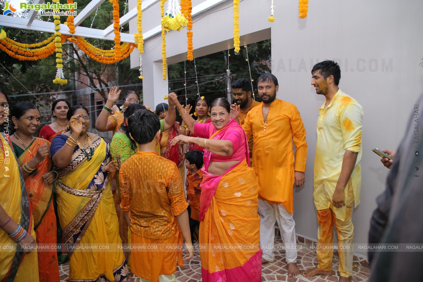 Vishal Goud's Pellikoduku Ceremony at Shamshabad