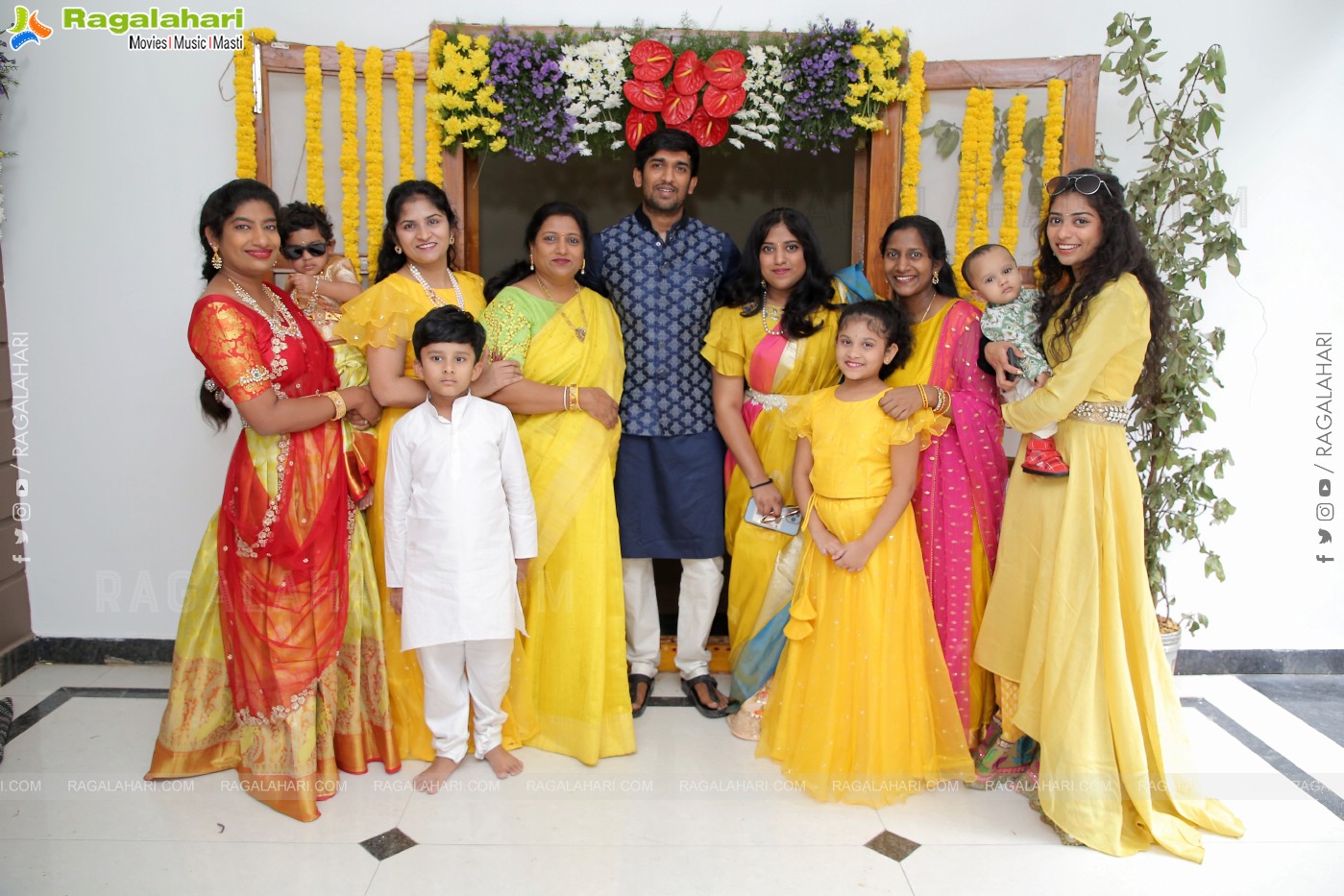 Vishal Goud's Pellikoduku Ceremony at Shamshabad