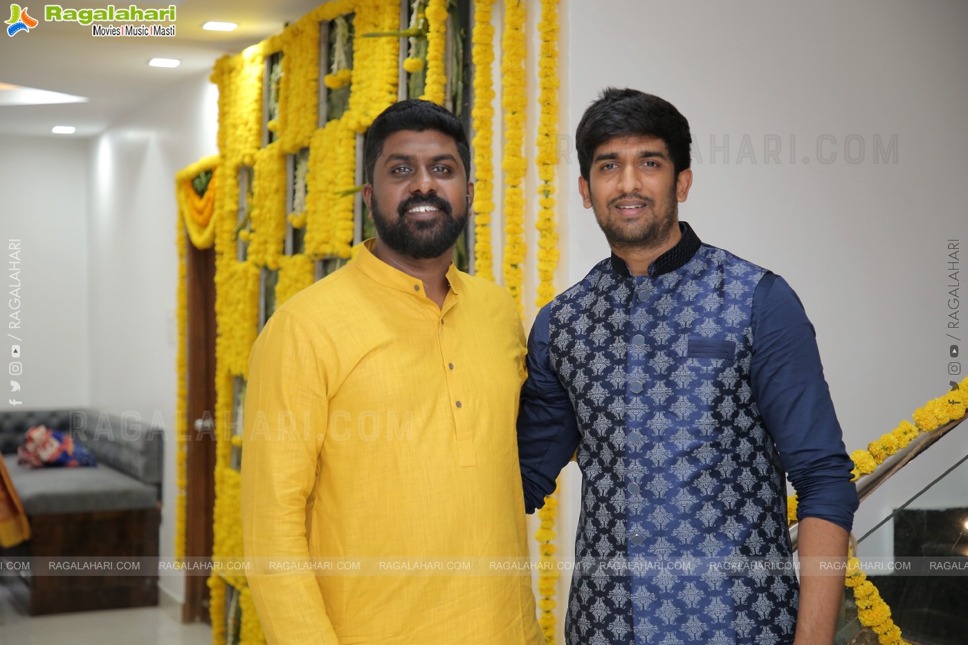 Vishal Goud's Pellikoduku Ceremony at Shamshabad